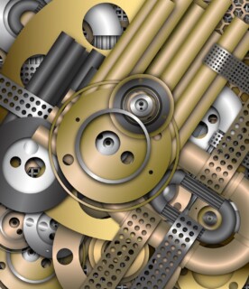 Industrial No.53 contemporary industrial abstract artwork by Nicholas Sherry. Museum archival pigment print, limited edition of 10.